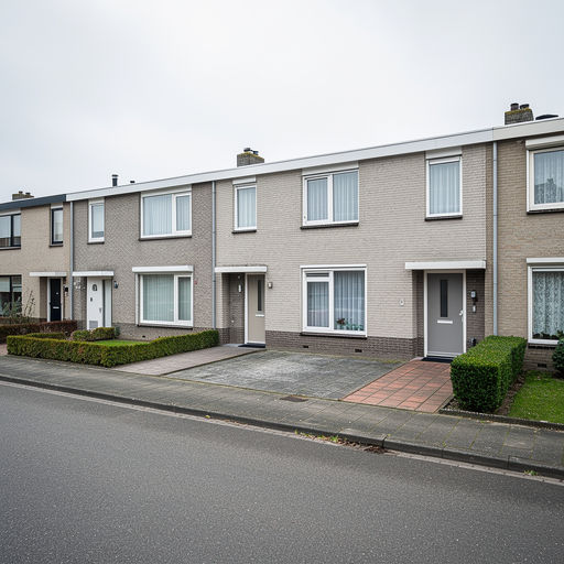 foto van ouderwetse huizen