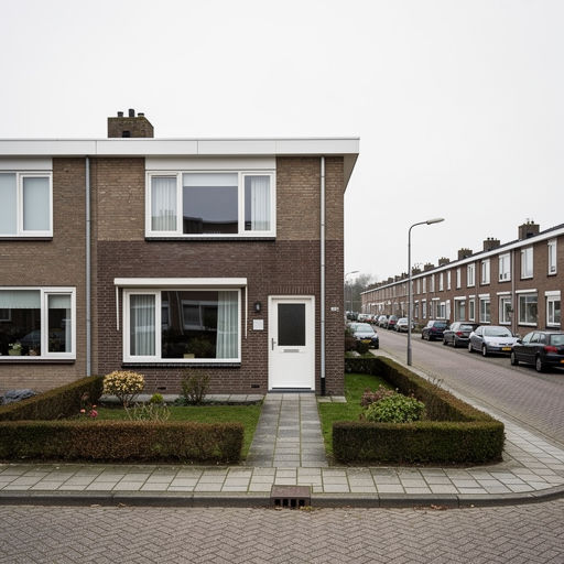 foto van ouderwetse huizen