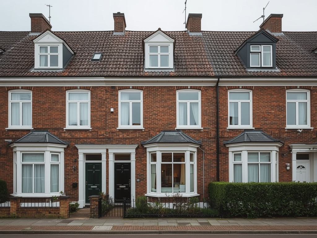 foto van ouderwetse huizen