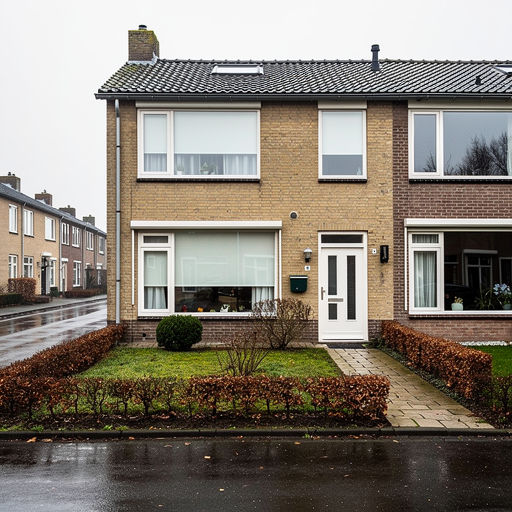 foto van ouderwetse huizen