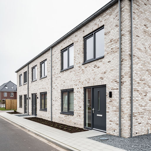 nieuwbouwwoning in Cothen met antracietkleurige kunststof kozijnen en bijpassende voordeur