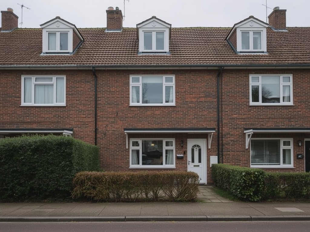 foto van ouderwetse huizen