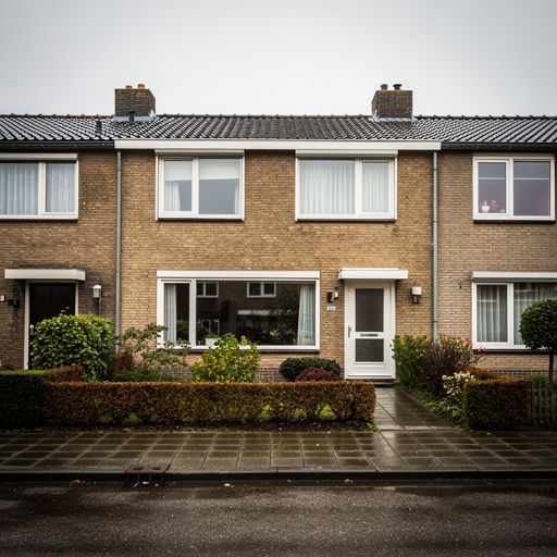 foto van ouderwetse huizen