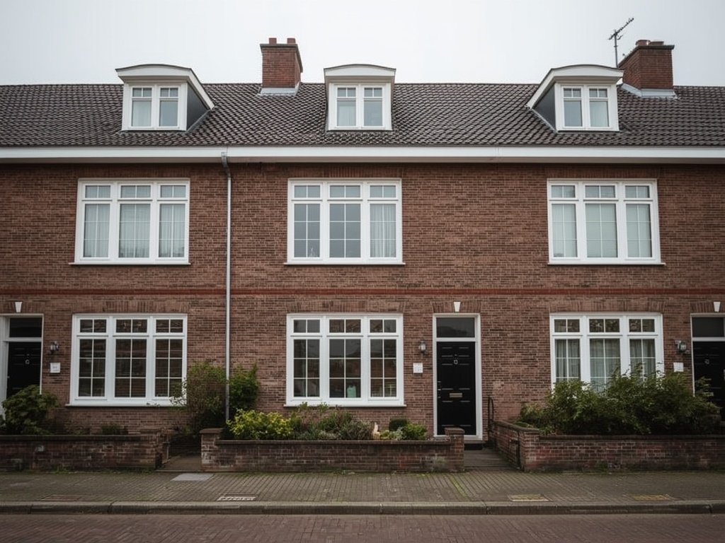 foto van ouderwetse huizen