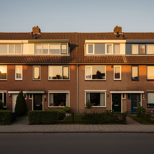 Monteur plaatst kunststof kozijnen bij een woning in Veenendaal